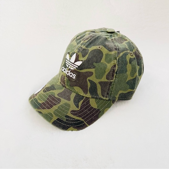 Adidas| Womens Adidas Camo Print relaxed Hat - Picture 2 of 5